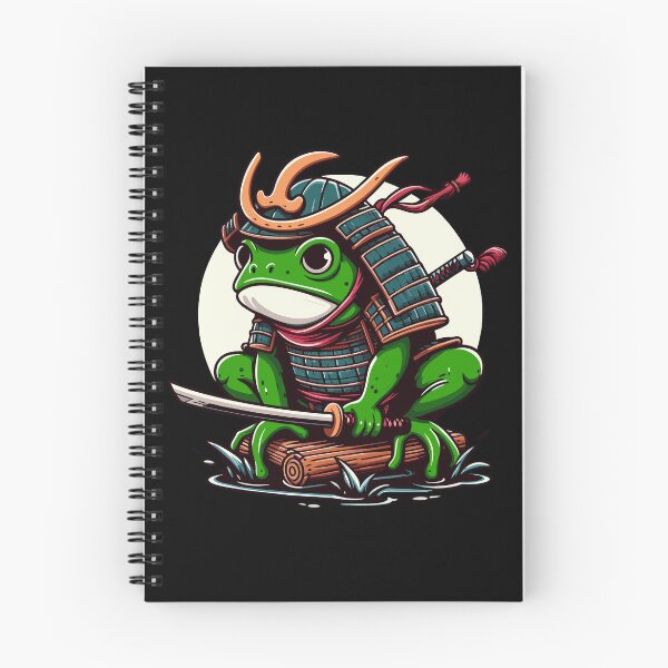 Item preview, Samurai Frog: The Martial Master of the Pond designed and sold by Designowner.