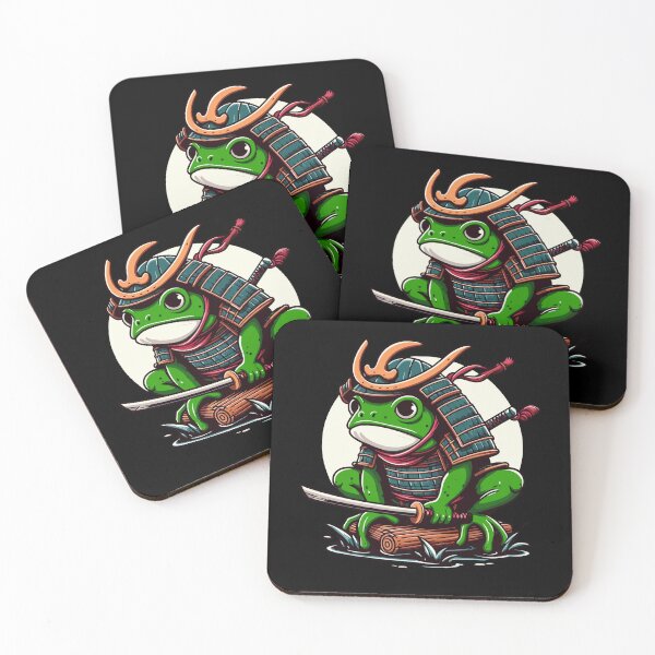 Item preview, Samurai Frog: The Martial Master of the Pond designed and sold by Designowner.