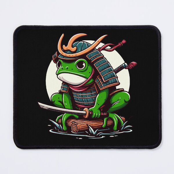 Item preview, Samurai Frog: The Martial Master of the Pond designed and sold by Designowner.