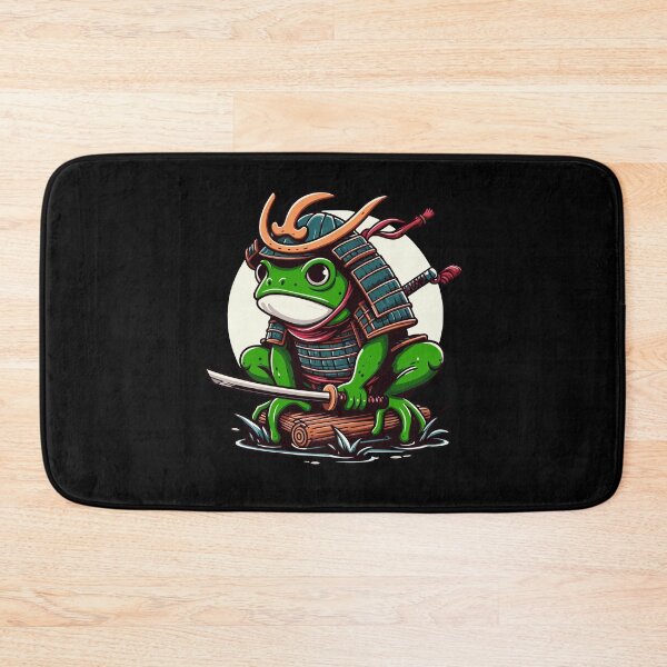 Item preview, Samurai Frog: The Martial Master of the Pond designed and sold by Designowner.