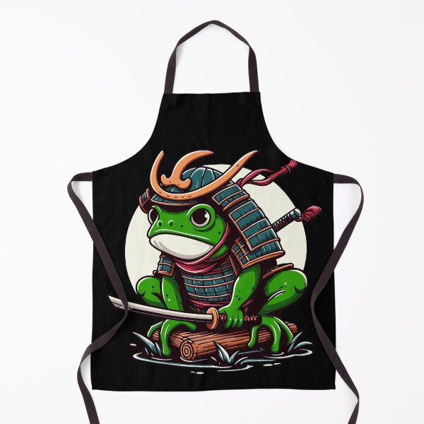 Item preview, Samurai Frog: The Martial Master of the Pond designed and sold by Designowner.