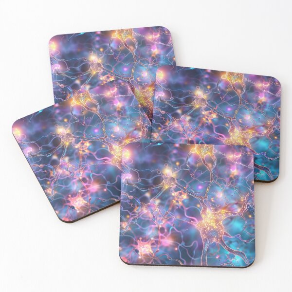 Item preview, Geeky Nerdy Glowing Embers Neural Network Synapses designed and sold by GroovyPixels.