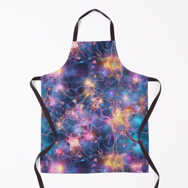 Item preview, Geeky Nerdy Glowing Embers Neural Network Synapses designed and sold by GroovyPixels.