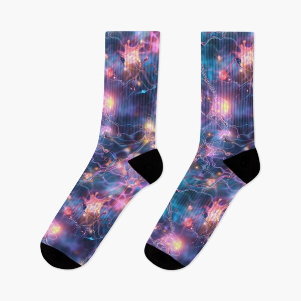 Item preview, Geeky Nerdy Glowing Embers Neural Network Synapses designed and sold by GroovyPixels.