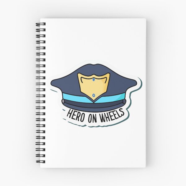 Item preview, Hero on Wheels - School Bus Driver Cap Illustration designed and sold by NiftyWrx.