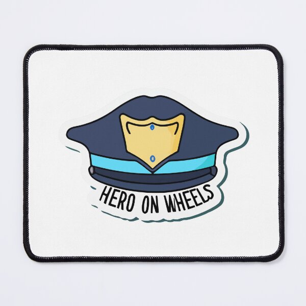 Item preview, Hero on Wheels - School Bus Driver Cap Illustration designed and sold by NiftyWrx.