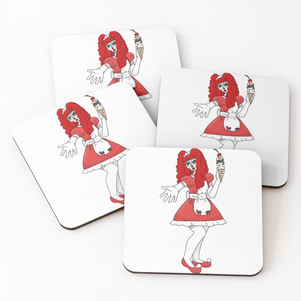 Item preview, Jester Clown Maid Cosplay (transparent) designed and sold by ceolsonart.