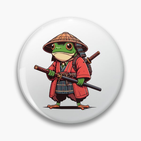 Item preview, Samurai Frog designed and sold by Designowner.