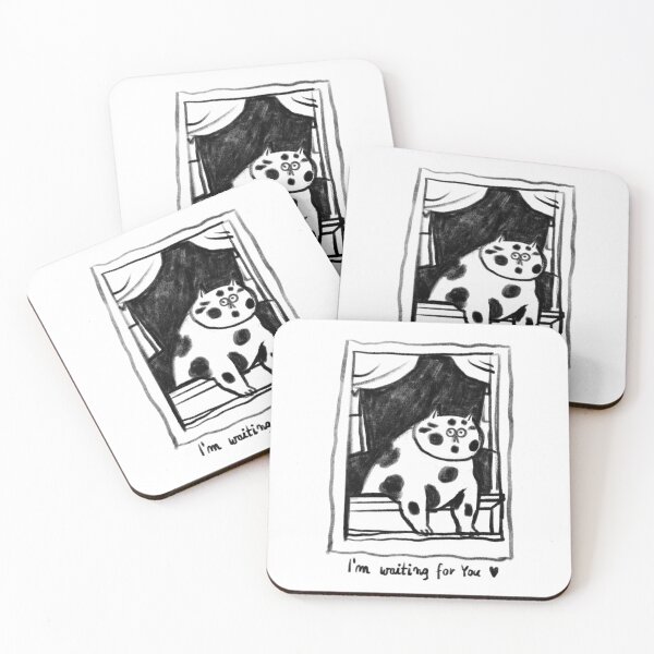 Item preview, Cat, funny cat, cool cat, I'm waiting for you designed and sold by noico.