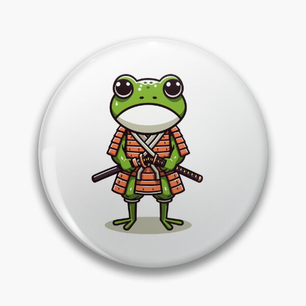 Item preview, Samurai Frog designed and sold by Designowner.