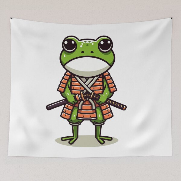 Item preview, Samurai Frog designed and sold by Designowner.