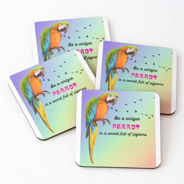 Item preview, stand out from other people. Be a parrot designed and sold by MisiuKolorowy.