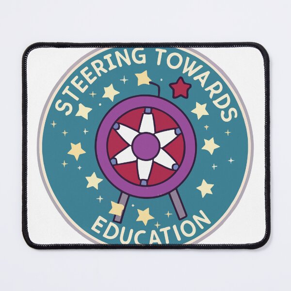 Item preview, Steering Towards Education Inspirational Wheel designed and sold by NiftyWrx.