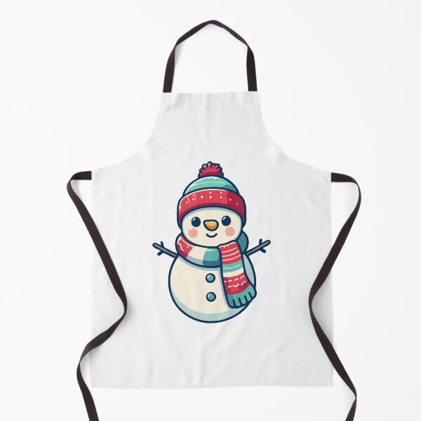 Item preview, Cute Snowman in Winter Hat and Scarf - Festive Holiday designed and sold by Akioos.