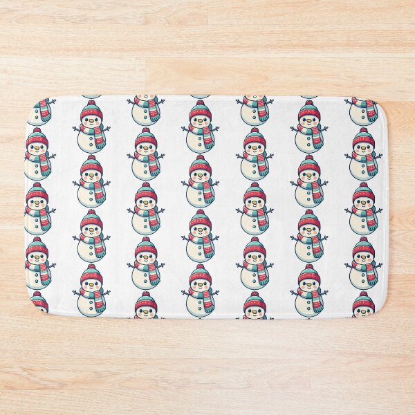 Item preview, Cute Snowman in Winter Hat and Scarf - Festive Holiday designed and sold by Akioos.