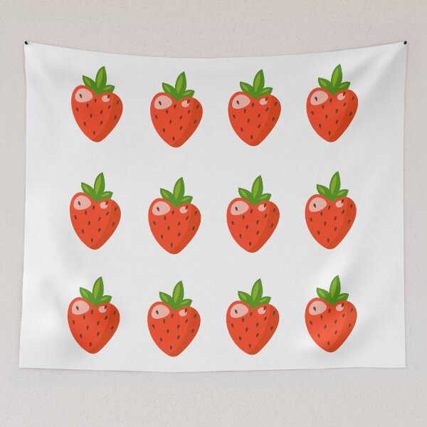 Item preview, Strawberries - red, 12 pieces set designed and sold by EmeraldeaArt.