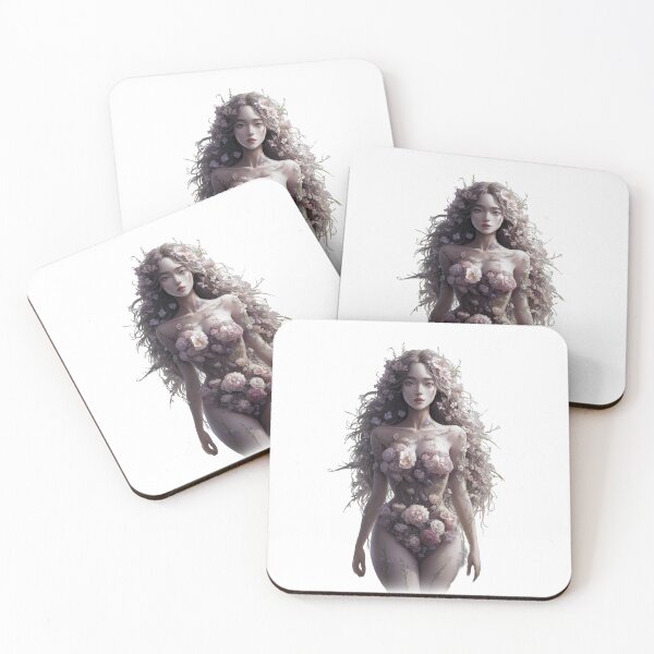 Item preview, Woman in flowers designed and sold by MagelliShop.