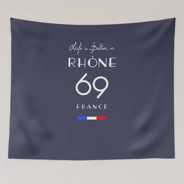 Item preview, Life is better in RHÔNE Number 69 Auvergne France designed and sold by frenchsalsa.