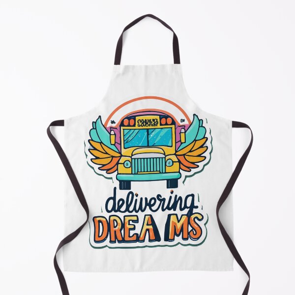 Item preview, Delivering Dreams Winged School Bus Badge designed and sold by NiftyWrx.