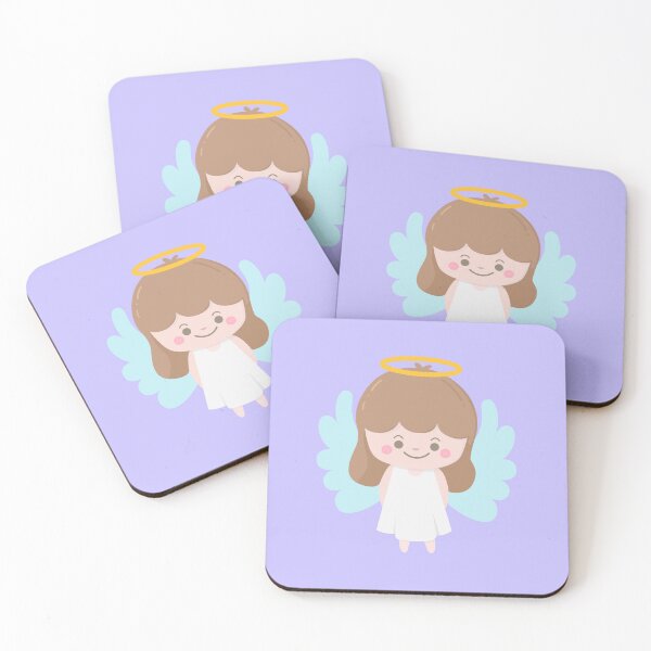Item preview, Hand drawn cute cartoon christmas angel girl designed and sold by nuchz.
