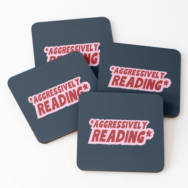 Item preview, Aggressively Reading designed and sold by Neadoodles.