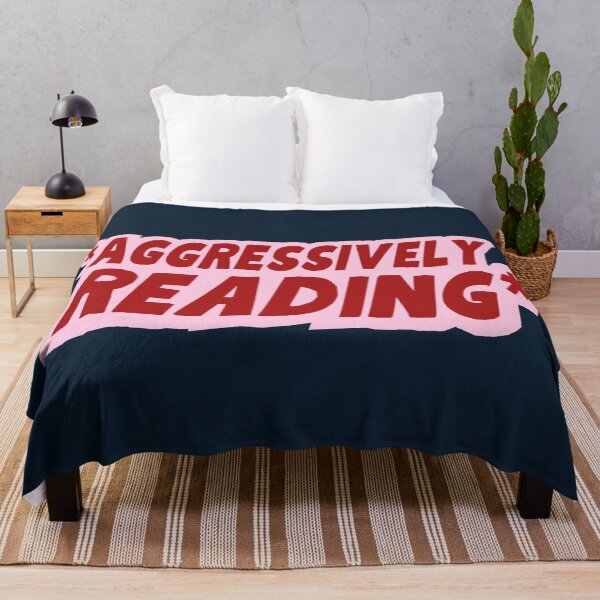 Item preview, Aggressively Reading designed and sold by Neadoodles.