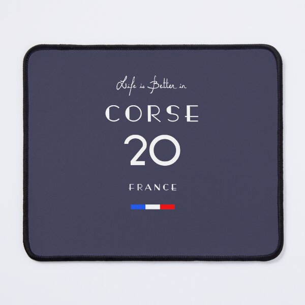 Item preview, Life is better in CORSE Number 20 Corsica France designed and sold by frenchsalsa.
