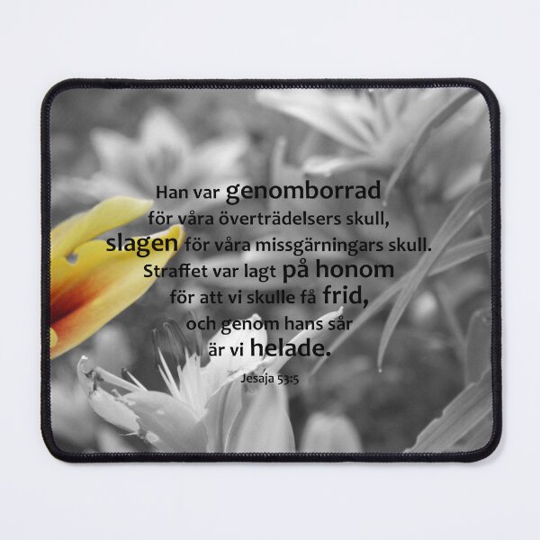 Item preview, Isaiah 53:5 in Swedish designed and sold by NBiblePosters.