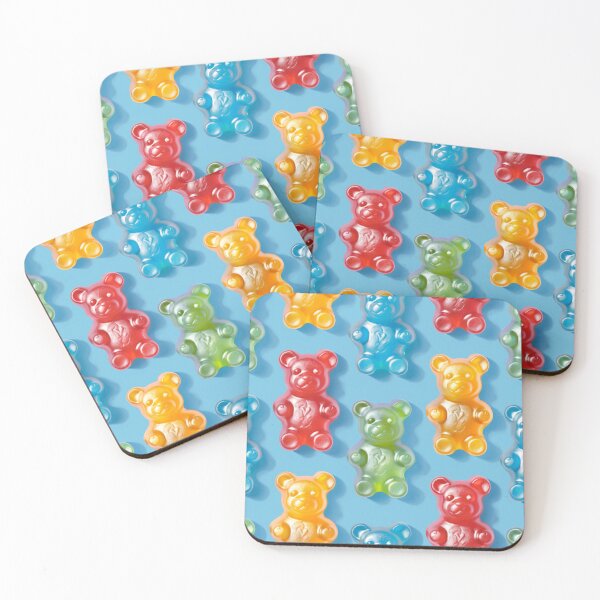 Item preview, Gummy Bear Pattern designed and sold by NicolasGlowArt.