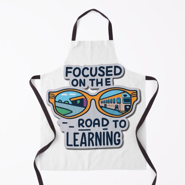 Item preview, Road to Learning - School Bus Driver Reflection designed and sold by NiftyWrx.