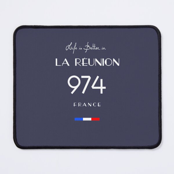 Item preview, Life is better in LA RÉUNION Number 974 Outre-mer France designed and sold by frenchsalsa.
