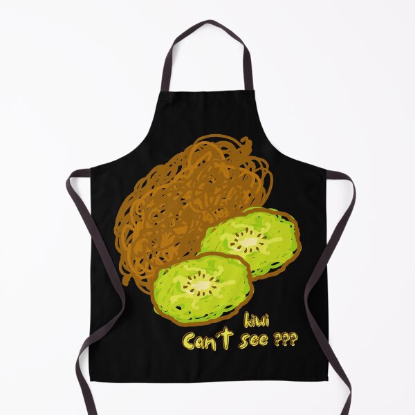 Item preview, Kiwi Can't See??? Kiwi Pun Scribbles Funny Prints designed and sold by DendaArt.