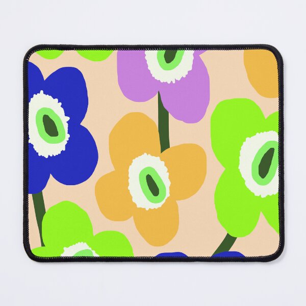 Item preview, Bold Modern Scandinavian Floral Pattern in Summer Colors designed and sold by Deutschic.