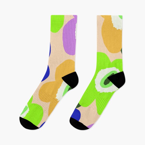 Item preview, Bold Modern Scandinavian Floral Pattern in Summer Colors designed and sold by Deutschic.