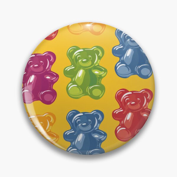 Item preview, Colorful Gummy Bear Pattern designed and sold by NicolasGlowArt.