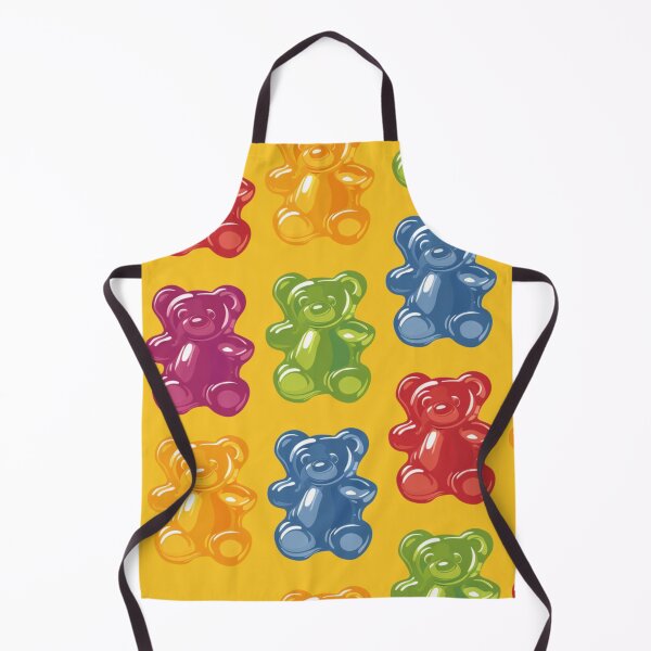 Item preview, Colorful Gummy Bear Pattern designed and sold by NicolasGlowArt.