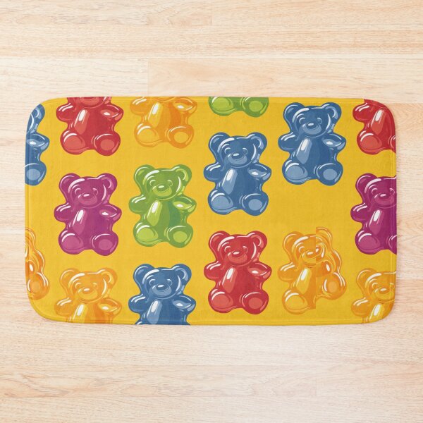 Item preview, Colorful Gummy Bear Pattern designed and sold by NicolasGlowArt.