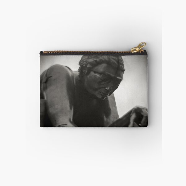 Item preview, Fine Art Photograph Made With Toy Camera - Statue British Library, London designed and sold by Christopher Ball.
