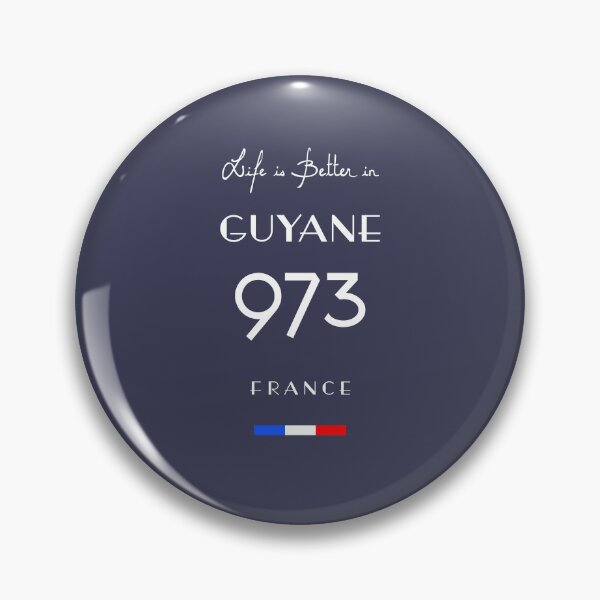 Item preview, Life is better in GUYANE Number 973 Outre-mer France designed and sold by frenchsalsa.