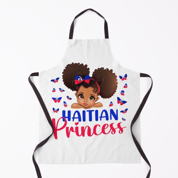 Item preview, Haitian Princess Haiti Flag Melanin for Black Girls Kids designed and sold by NUMAcreations.