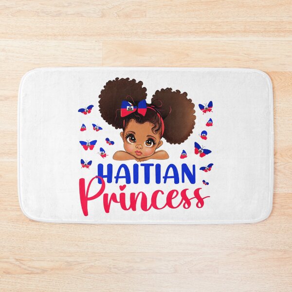 Item preview, Haitian Princess Haiti Flag Melanin for Black Girls Kids designed and sold by NUMAcreations.