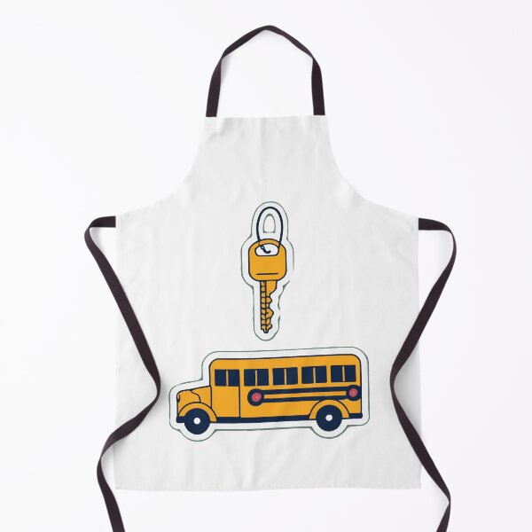 Item preview, Simplistic School Bus Keychain Design designed and sold by NiftyWrx.