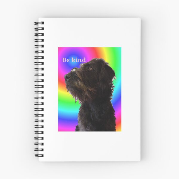 Item preview, "Be Kind" text with dog designed and sold by RareCare.