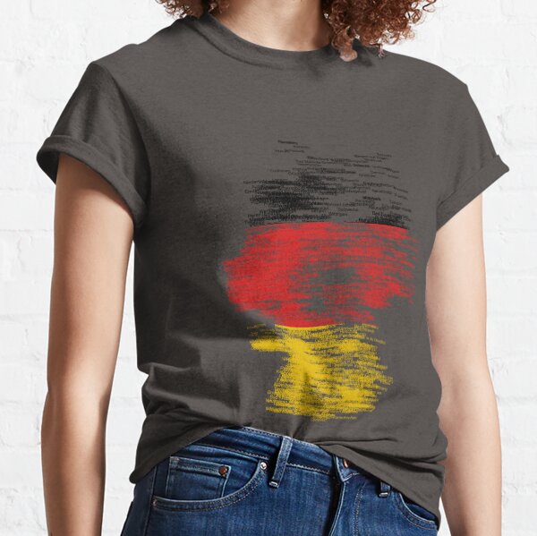Item preview, Map of Germany from largest 1440 cities and towns painted into the flag colors designed and sold by Txt2Map.