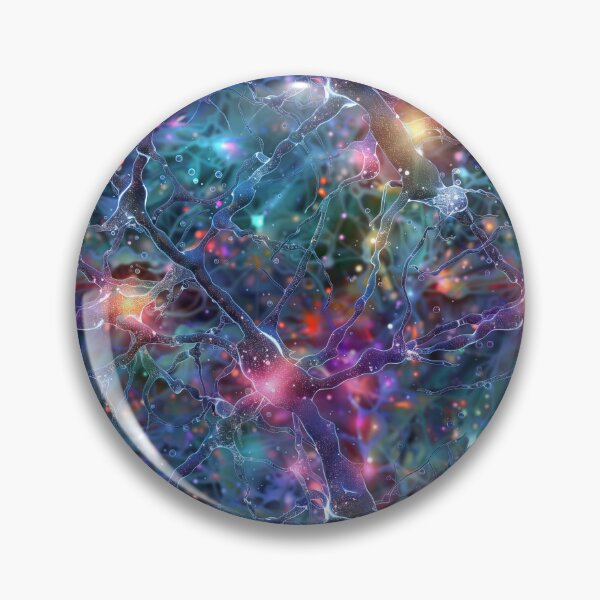 Item preview, Geeky Nerdy Glitter Rainbow Sinapsis Psicodélico designed and sold by GroovyPixels.