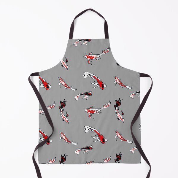 Item preview, Koi Fish Pattern - Gray Ash designed and sold by Bunmigraphics .