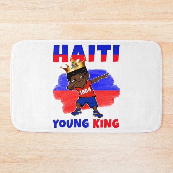 Item preview, Haiti Young King Haiti Flag Melanin for Black Boys Kids designed and sold by NUMAcreations.