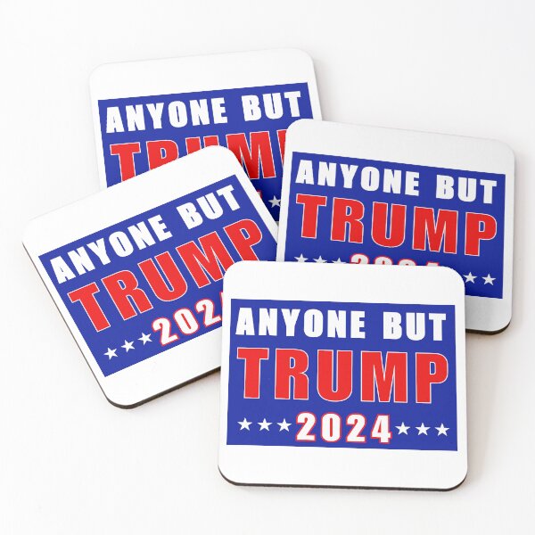Item preview, Anyone but Trump 2024 designed and sold by ANNINOART ⭐⭐⭐⭐⭐.
