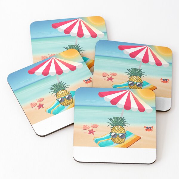 Item preview, pineapple beach lovers designed and sold by Yeyishop.