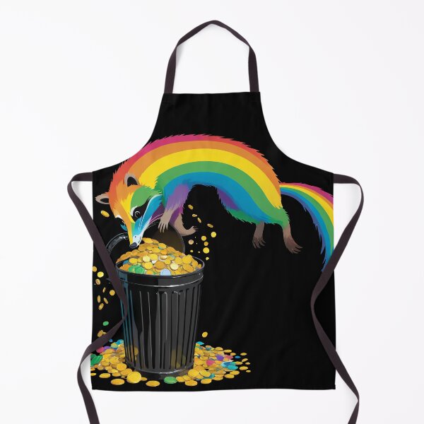 Item preview, Raccoon Treasure at the End of the Rainbow designed and sold by Slick-Waffles.